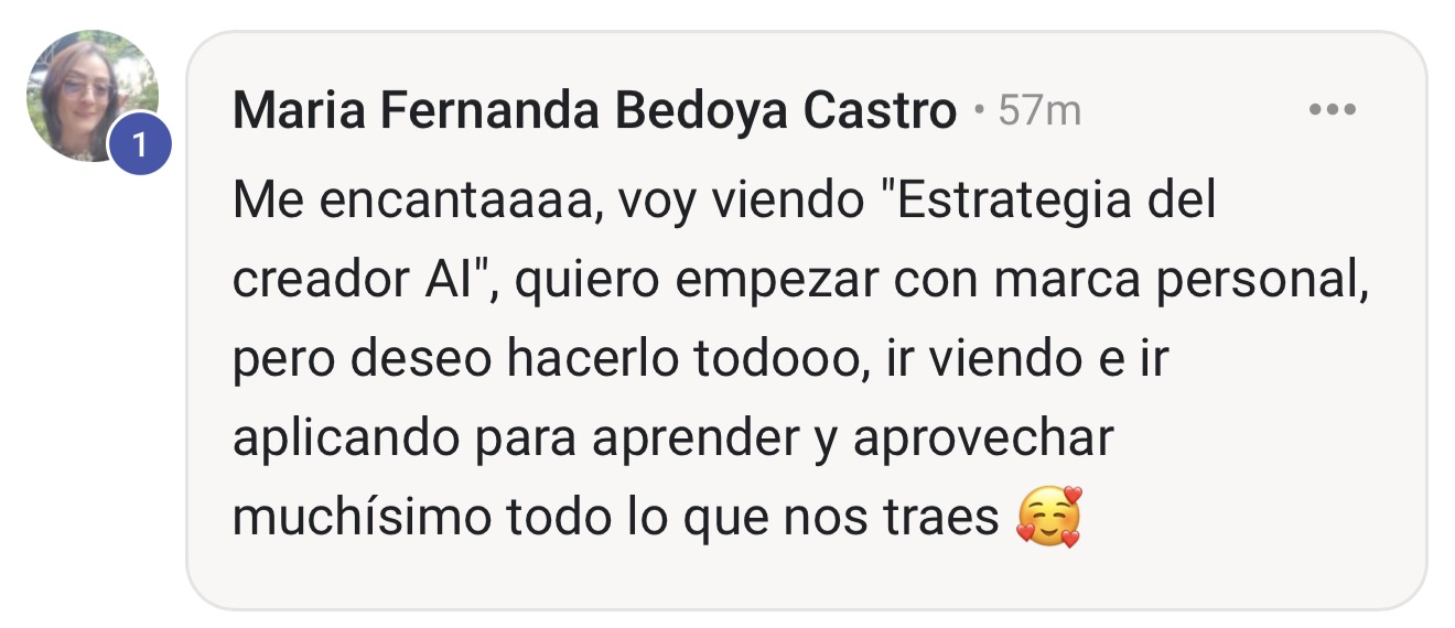 Testimonio real de Maria Fernanda Bedoya Castro en Paula Prompt House