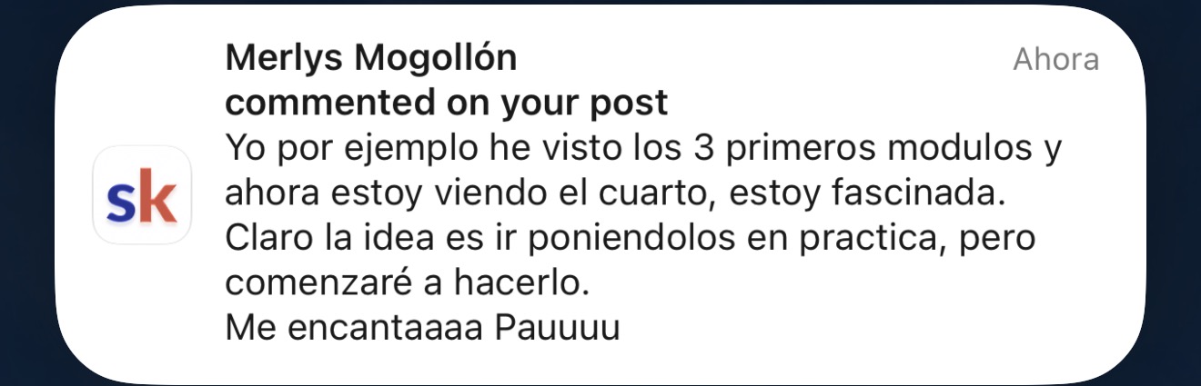 Testimonio real de Merlys Mogollón en Paula Prompt House